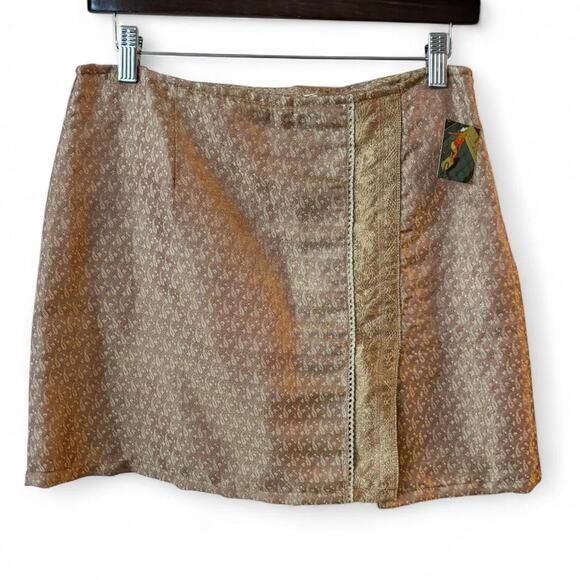 Kit cornell balliwood gold mini skirt - Picture 1 of 6